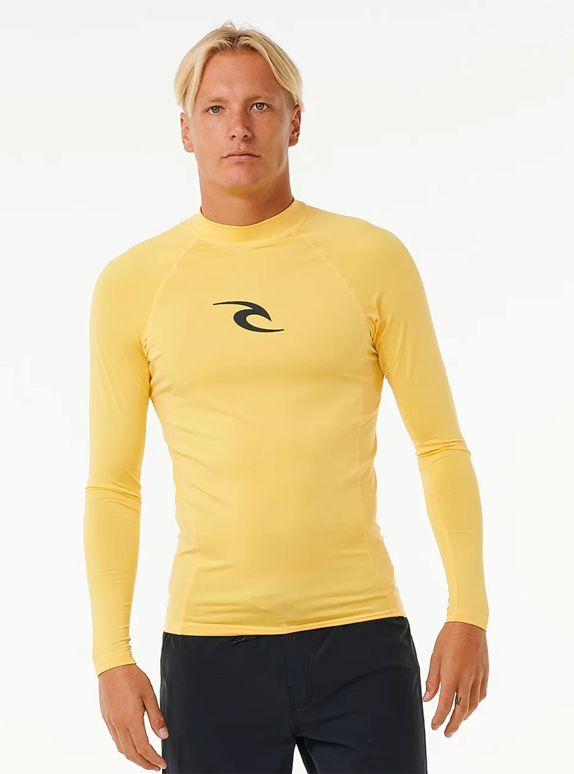Rip Curl Lycra Waves Upf Perf L/S Yellow