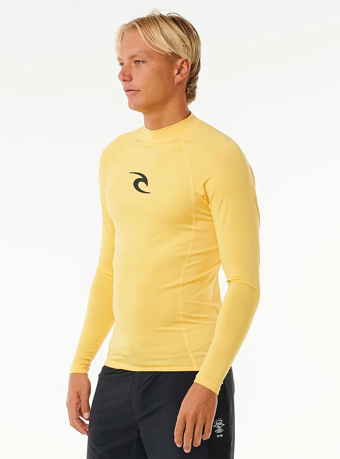 Rip Curl Lycra Waves Upf Perf L/S Yellow