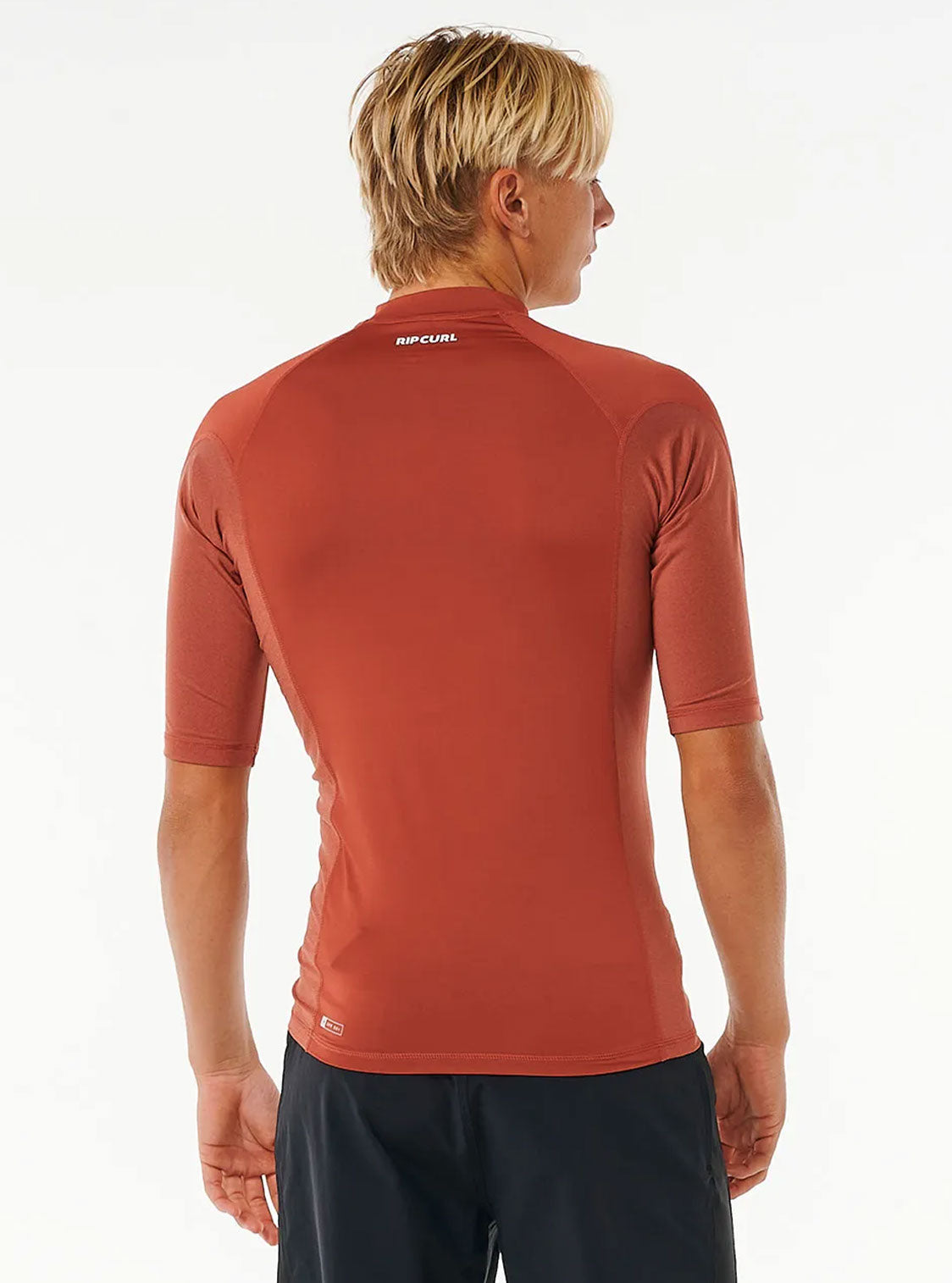 Rip Curl Lycra Waves Upf Perf S/S Red
