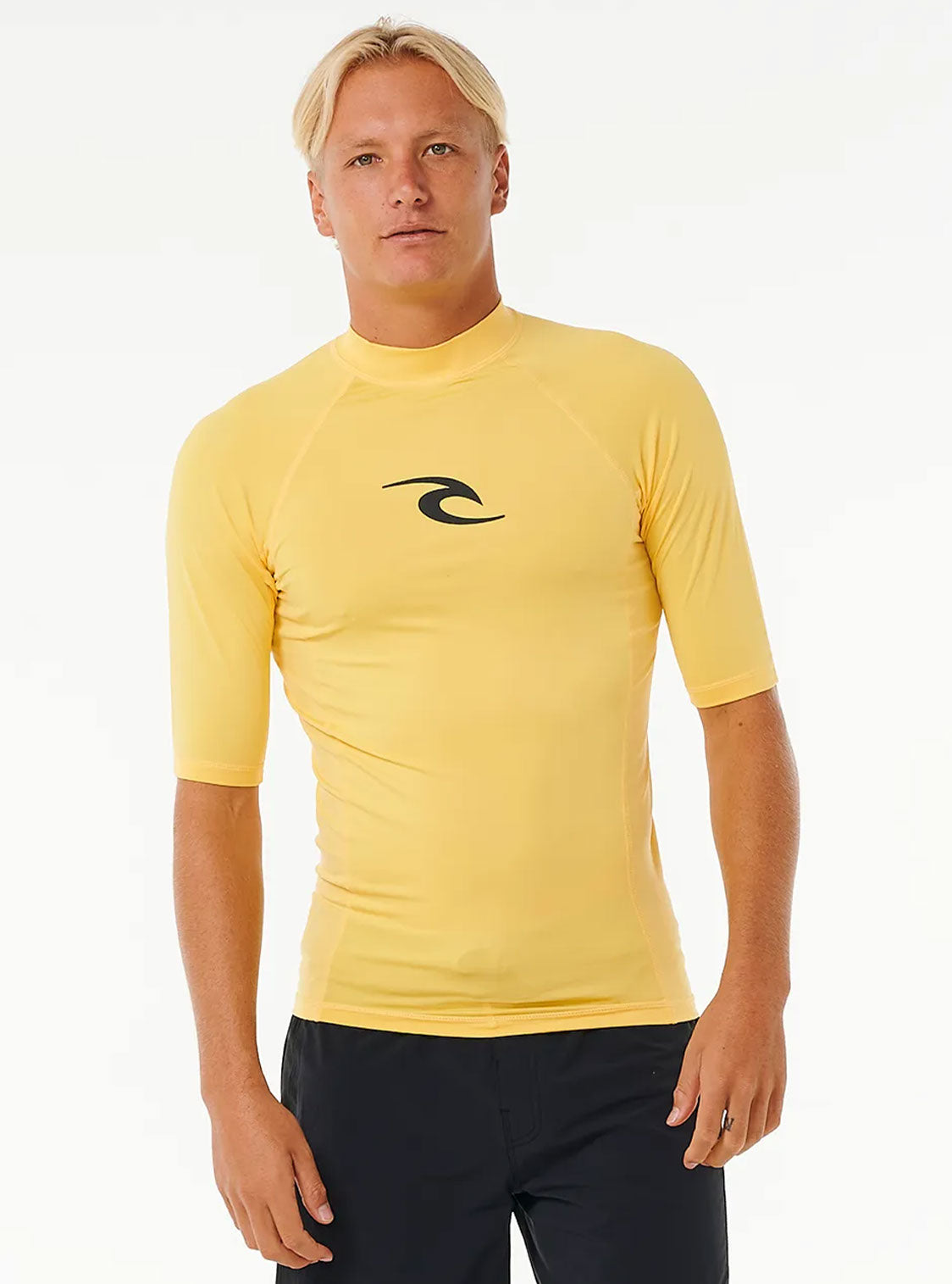 Rip Curl Lycra Waves Upf Perf S/S Yellow