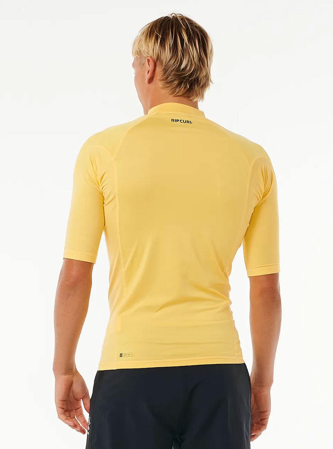 Rip Curl Lycra Waves Upf Perf S/S Yellow