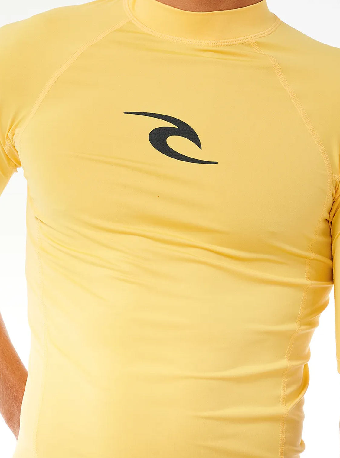 Rip Curl Lycra Waves Upf Perf S/S Yellow