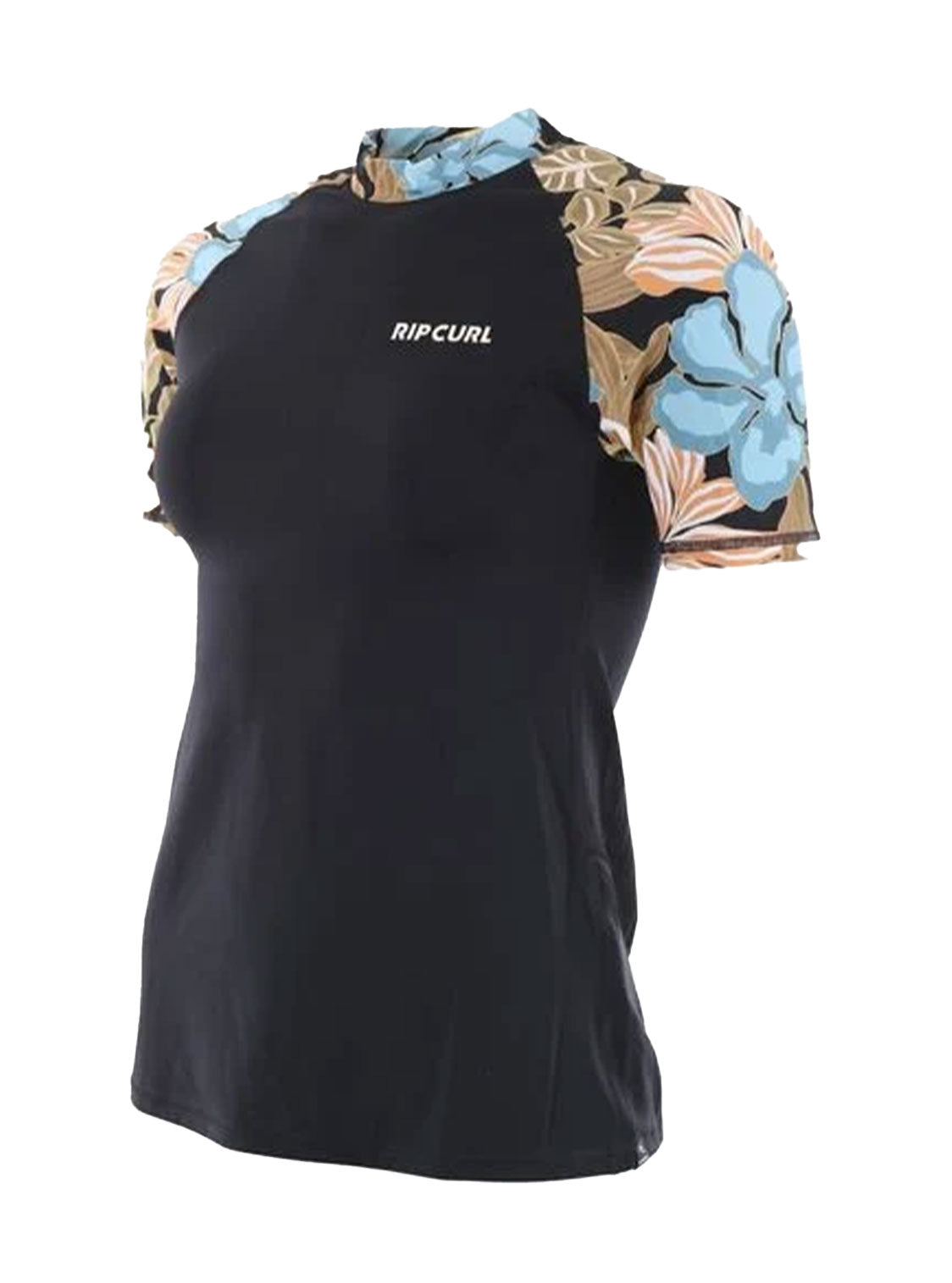 Rip Curl Lycra Follow The Sun Upf 50 S/S Black