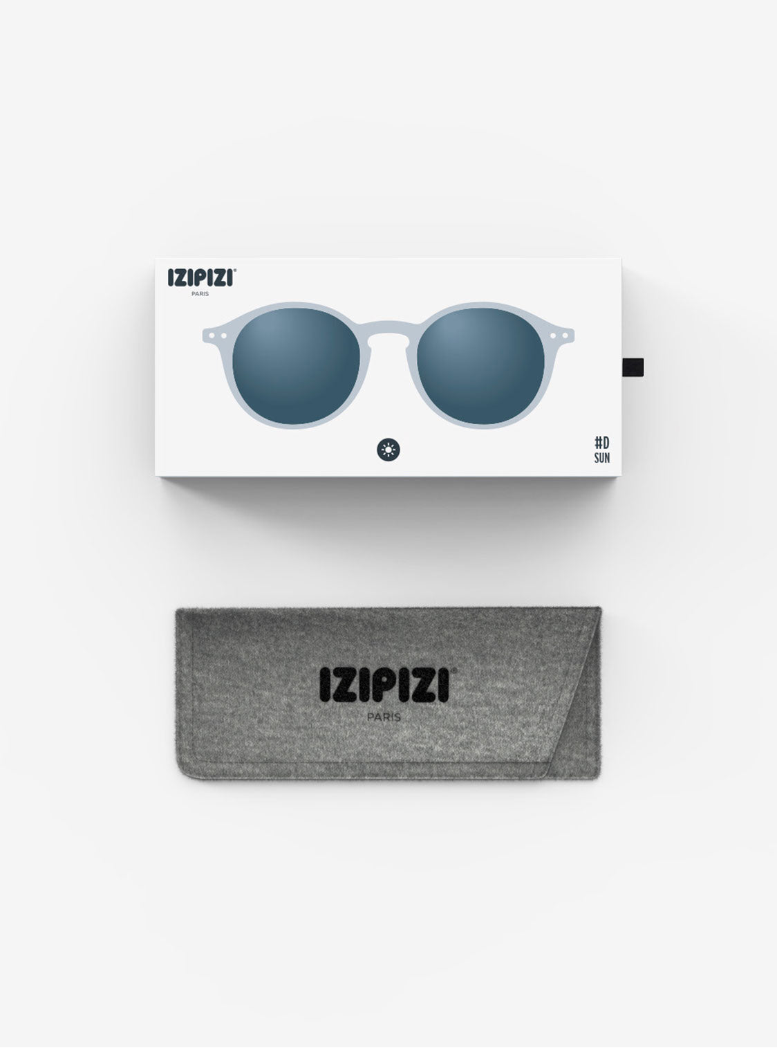 Izipizi The Iconic #D Frozen Blue Sunglasses