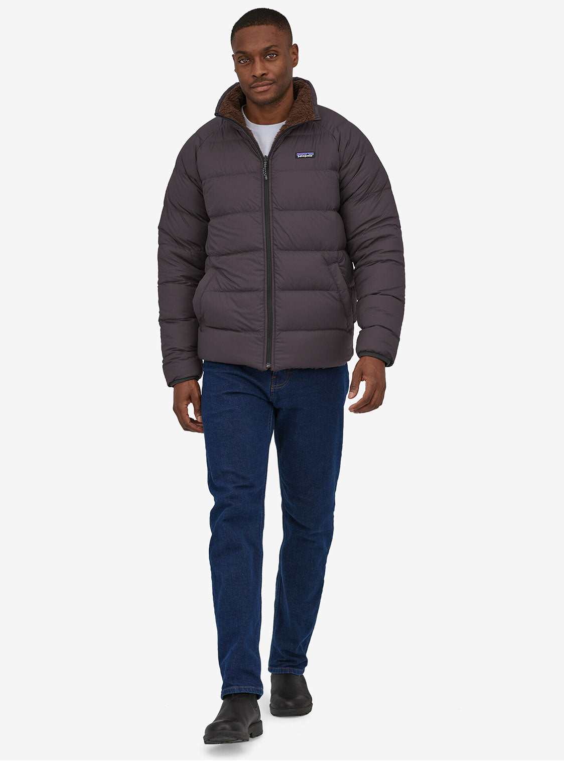 Чоловіча двостороння безшумна пухова куртка Patagonia