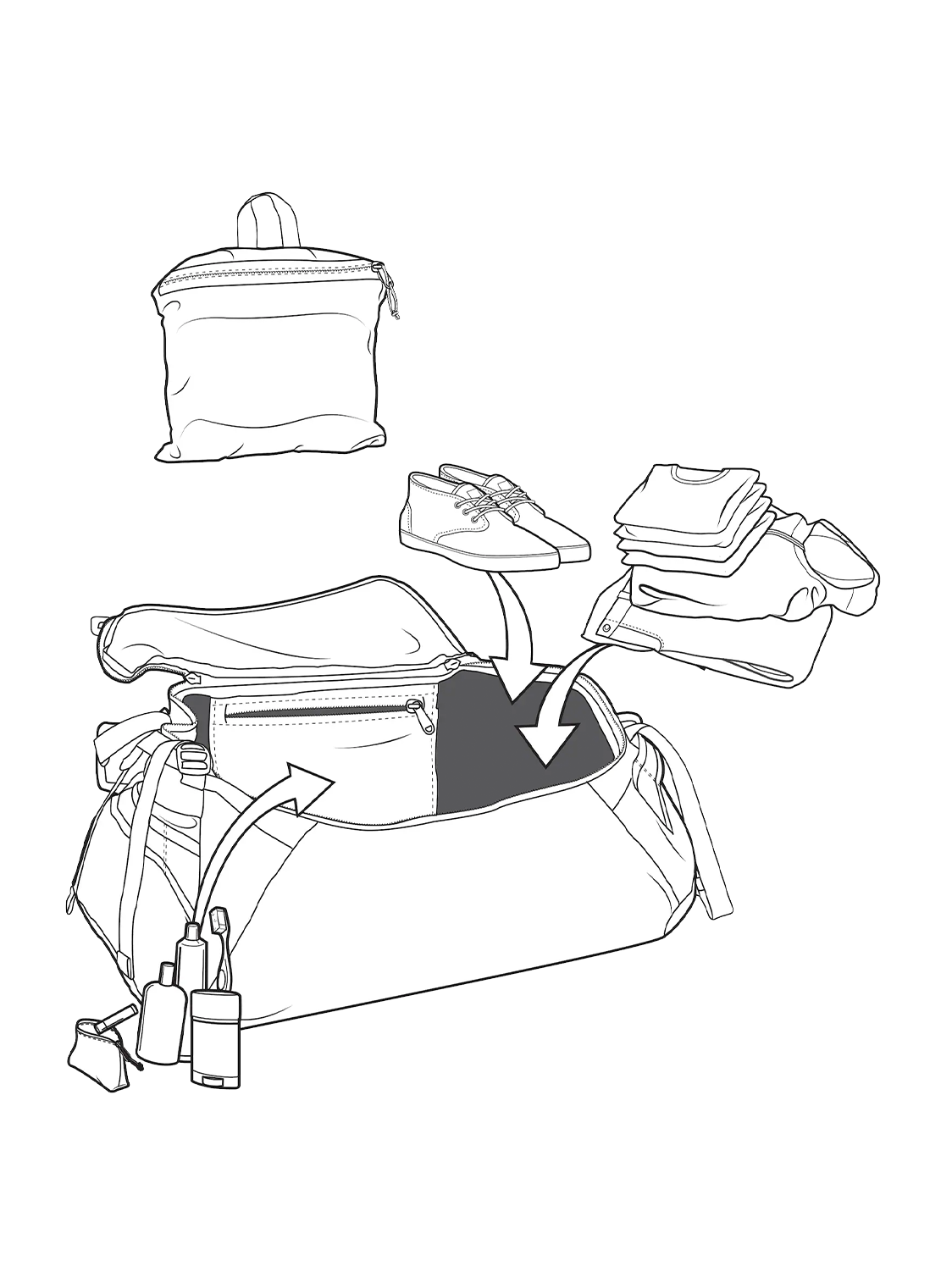 Burton Multipath Duffel Small - 40L