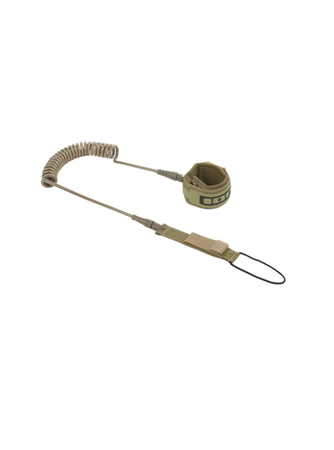 SUP CORE LEASH 8' COILED OLIVE