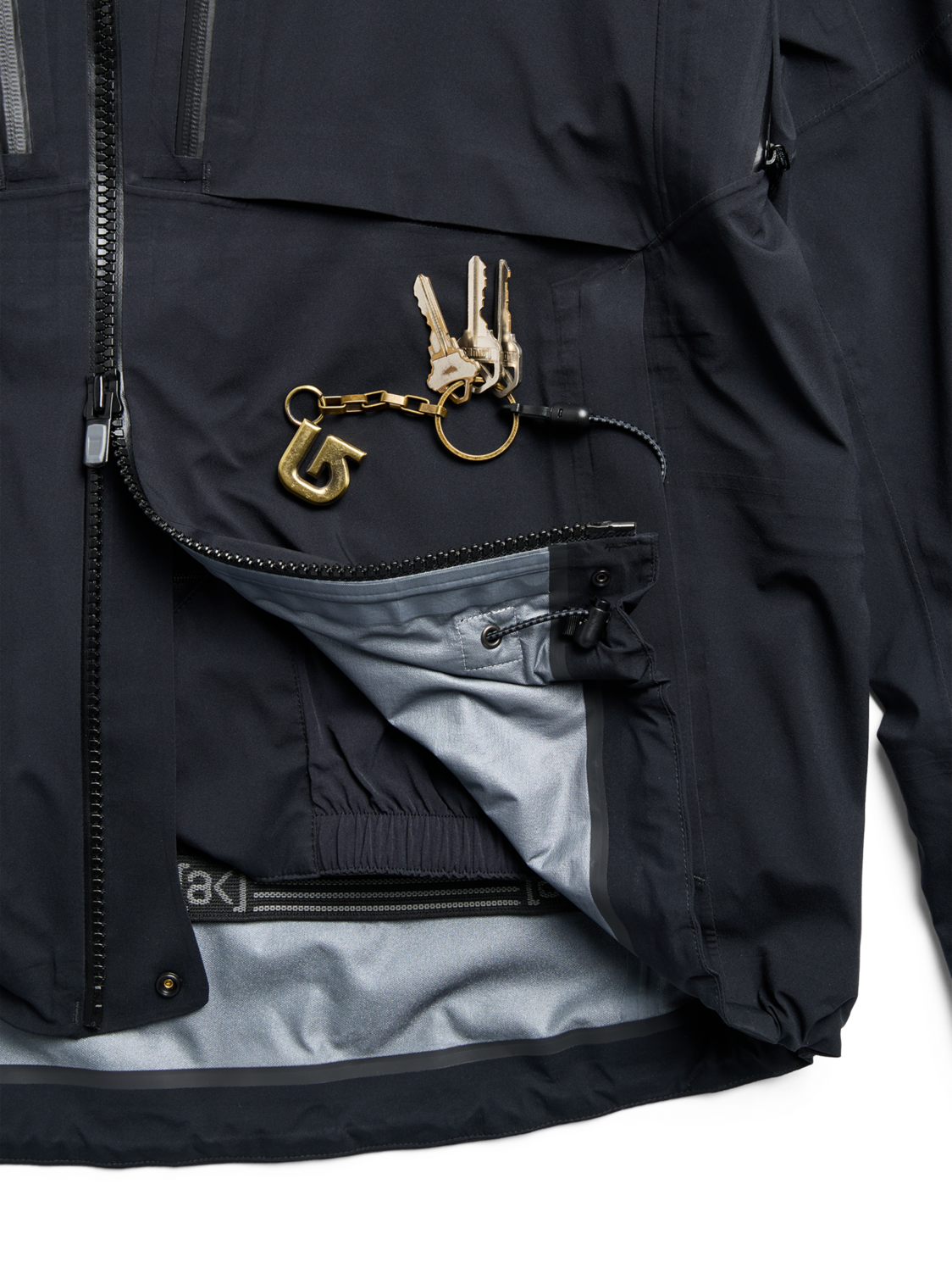 Men's [ak] Hover GORE‑TEX C-Knit 3L Stretch Jacket - True Black