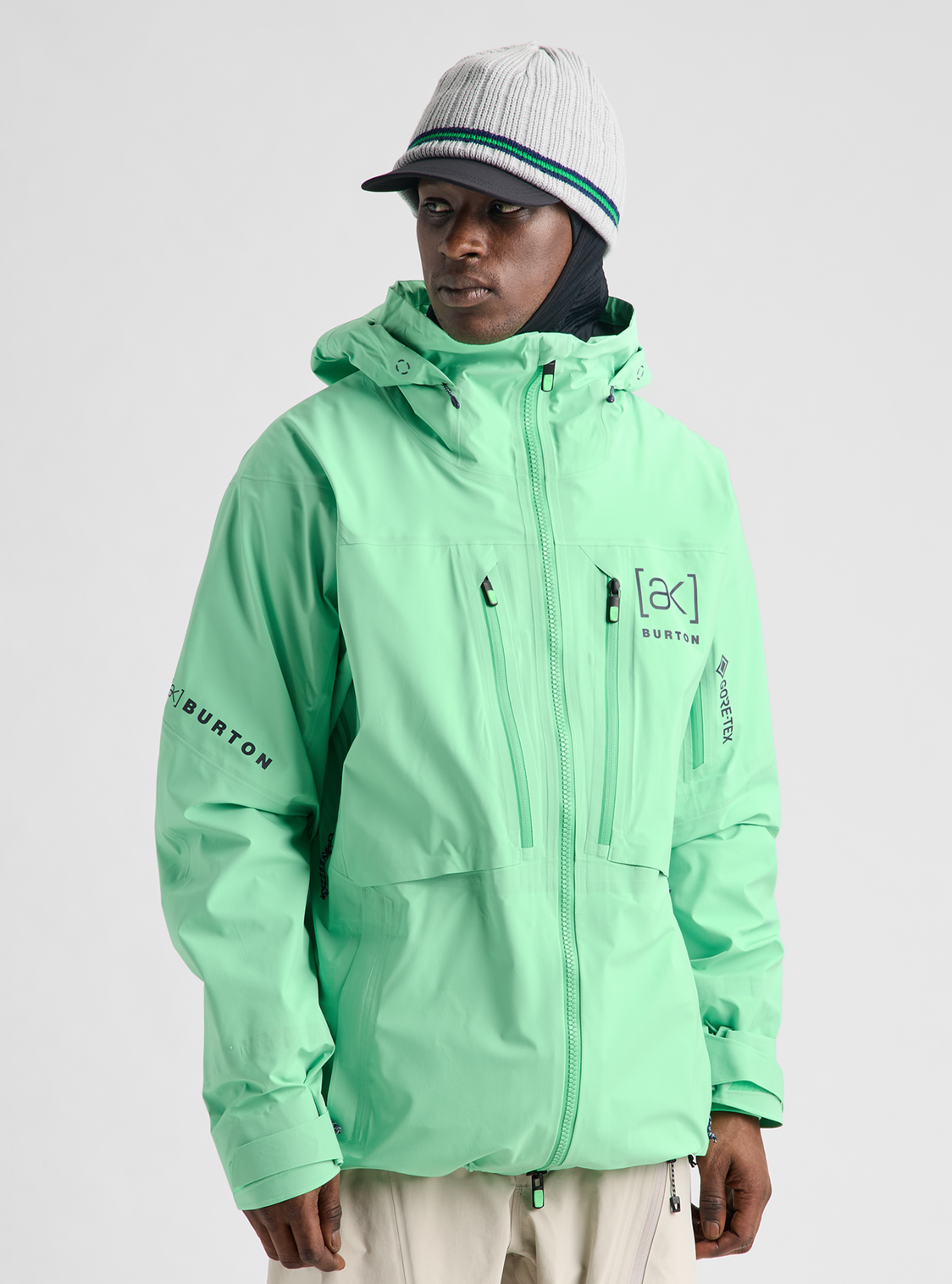 Men's [ak] Hover GORE‑TEX C-Knit 3L Stretch Jacket - Green Voltage