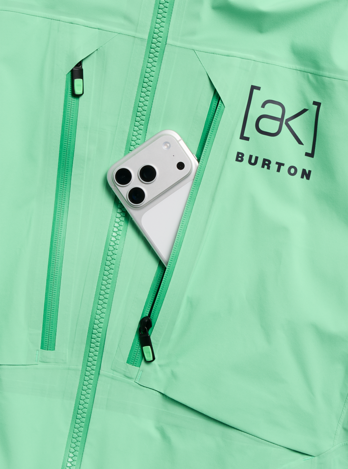 Men's [ak] Hover GORE‑TEX C-Knit 3L Stretch Jacket - Green Voltage