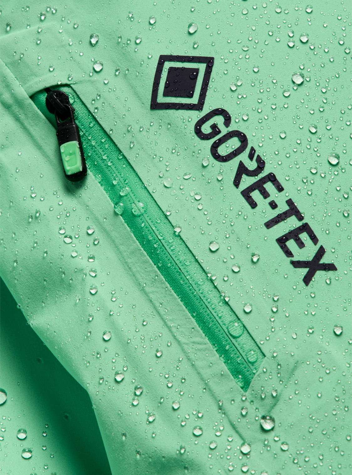 Men's [ak] Hover GORE‑TEX C-Knit 3L Stretch Jacket - Green Voltage