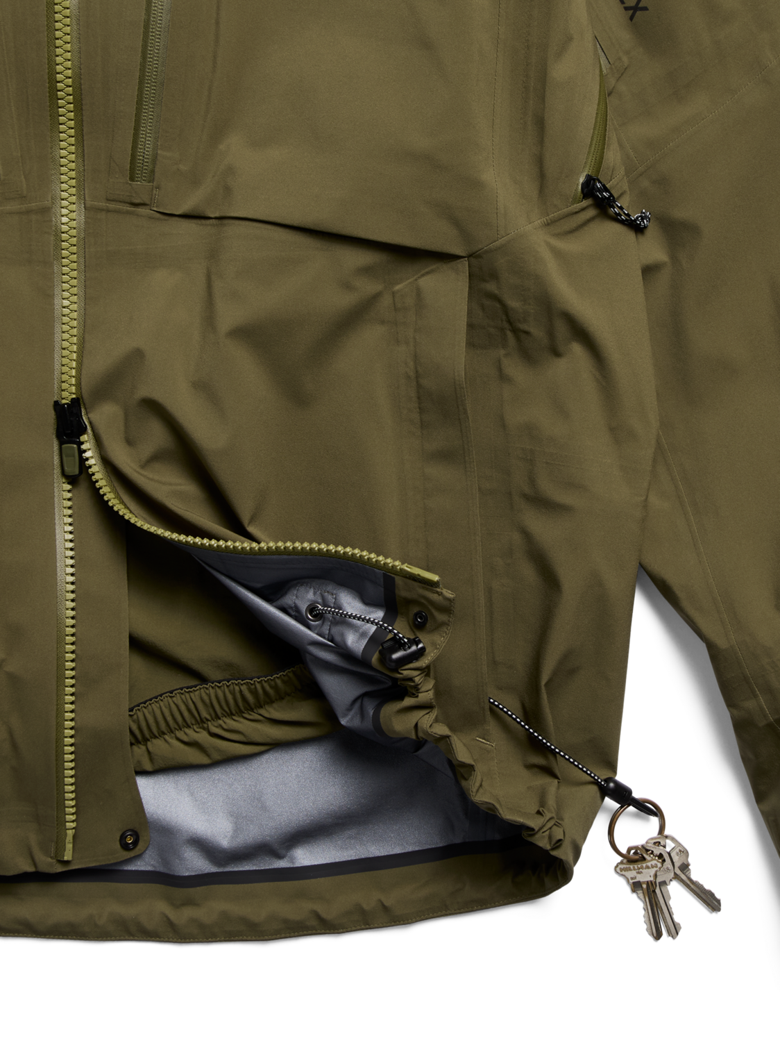 Men's [ak] Hover GORE‑TEX C-Knit 3L Stretch Jacket - Dried Moss