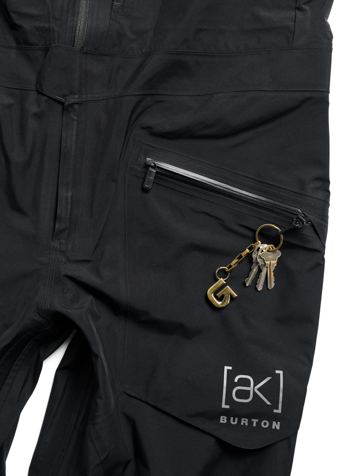 Men's [ak] Freebird GORE‑TEX 3L Stretch Bib Pants - True Black