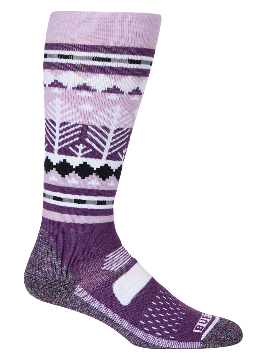 Women's Performance Midweight Socks - Snowy Pines