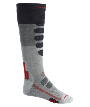 Men's Performance + Lightweight Compression Socks - Gray Heather Block