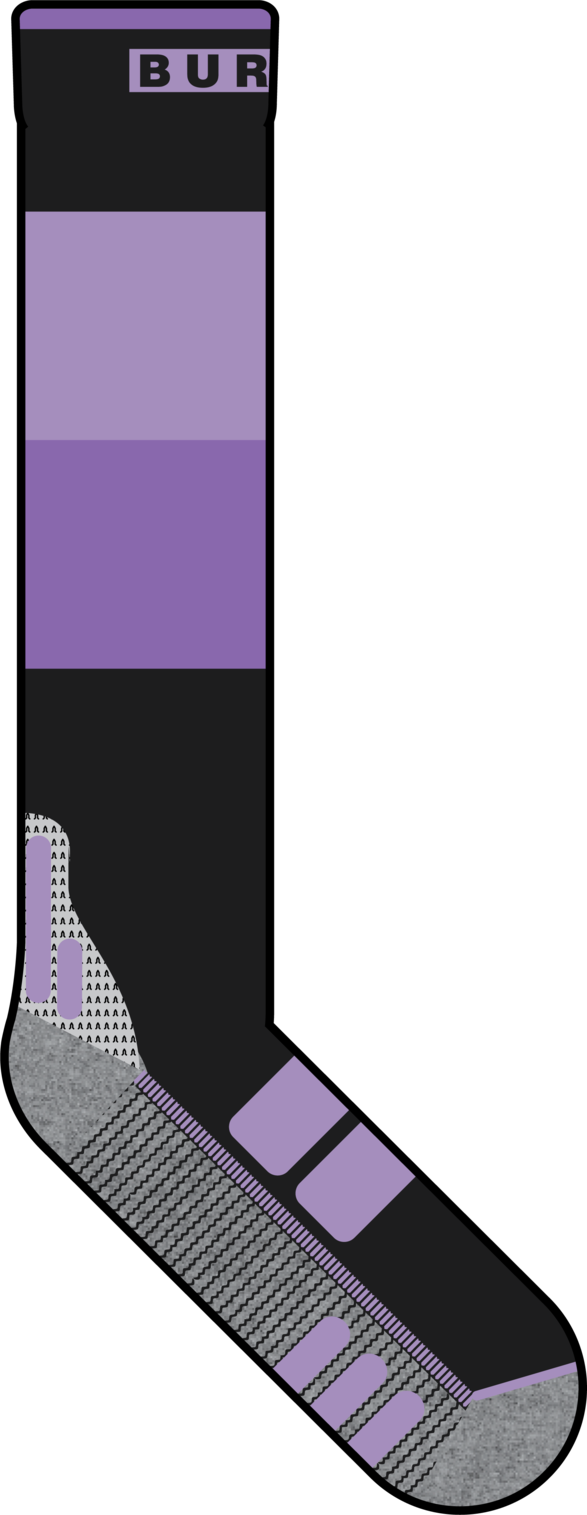Women's Performance + Ultralight Compression Socks - Lavanda/Ametista