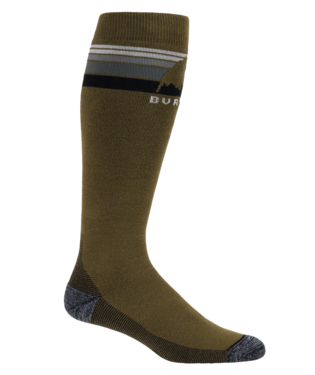 Men's Midweight Emblem Socks - Dried Moss