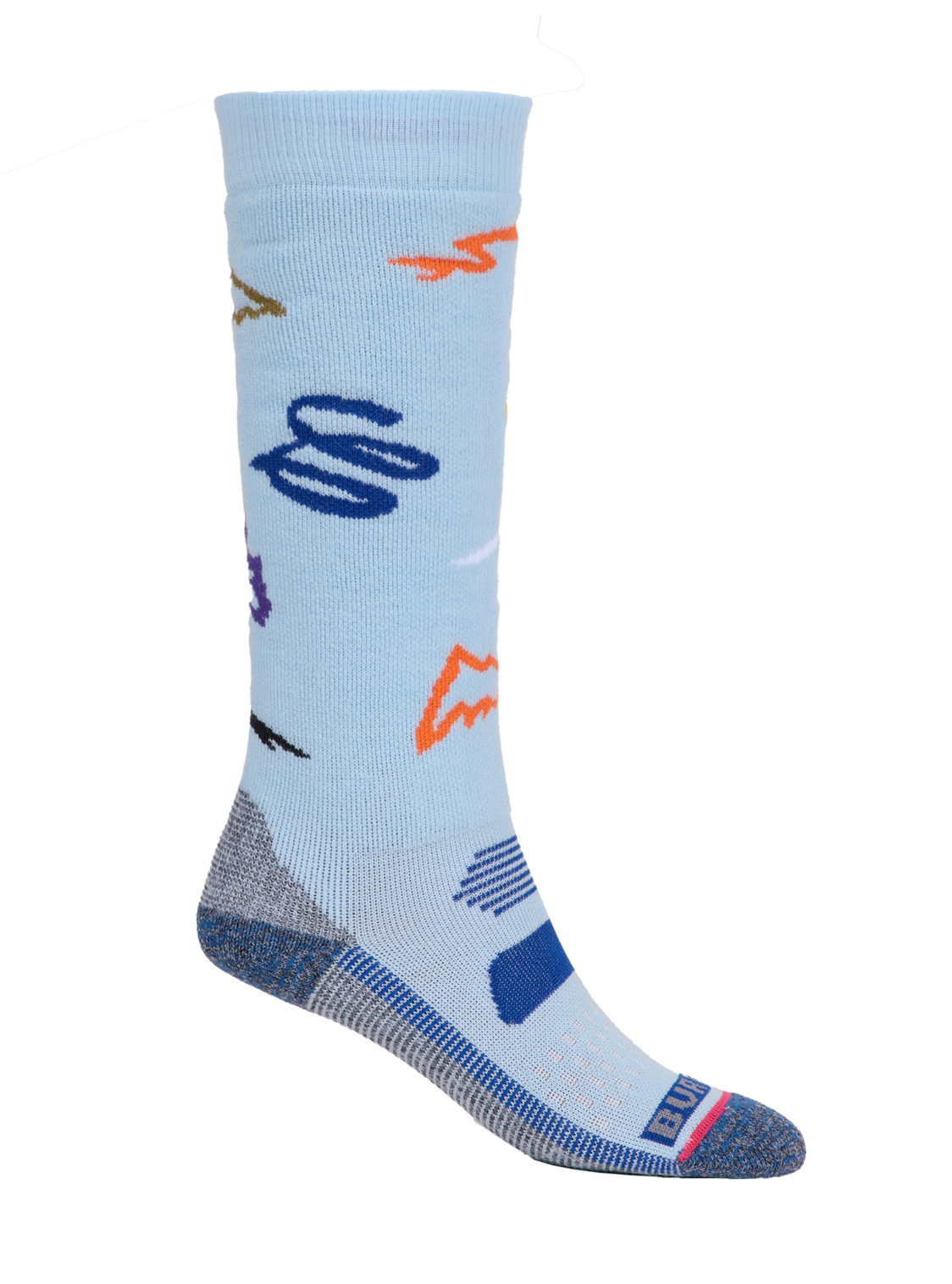 Kids' Performance Midweight Socks - Scribble