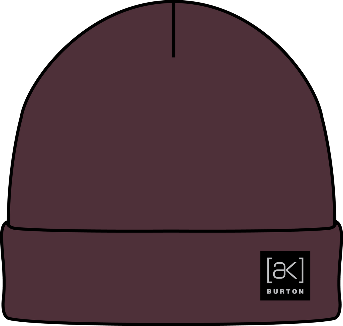 [ak] Stagger Beanie - Rum Raisin