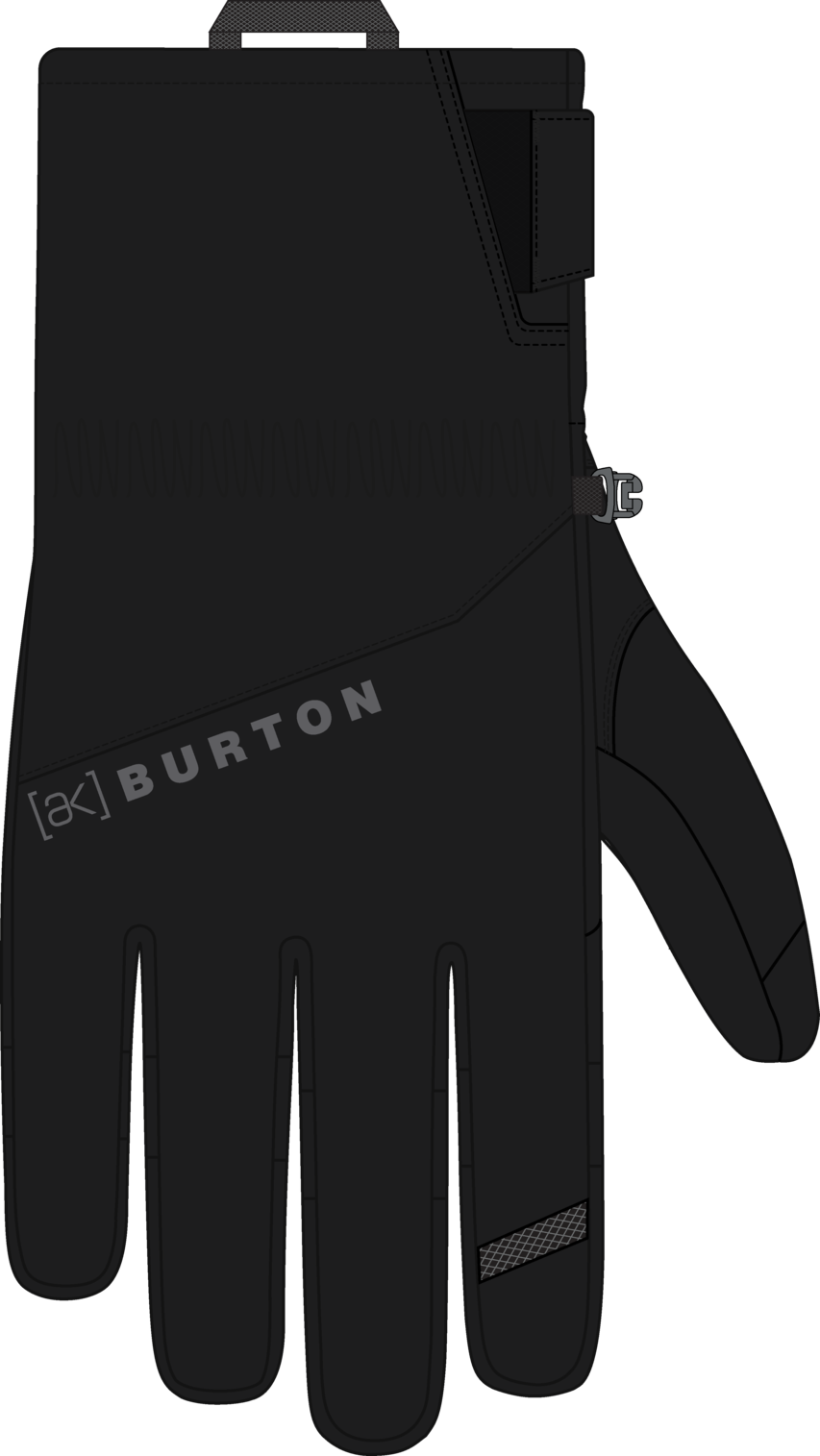 [ak] Tech Gloves - True Black