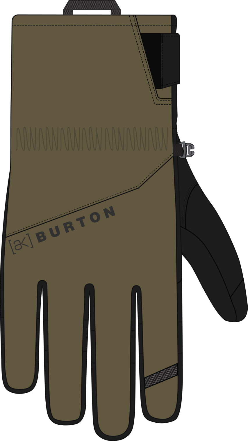 [ak] Tech Gloves - Dried Moss