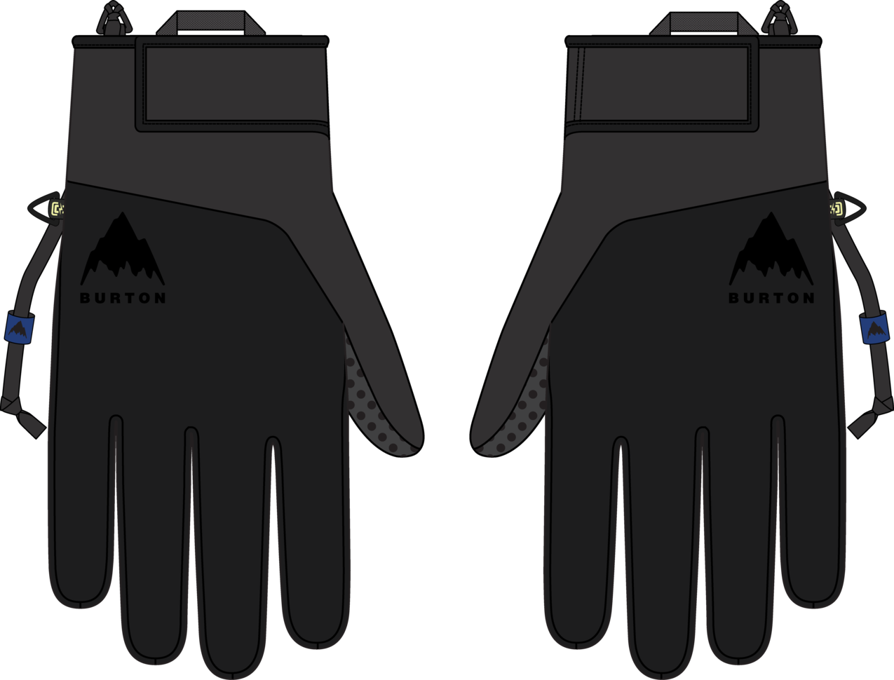 Park Gloves - True Black