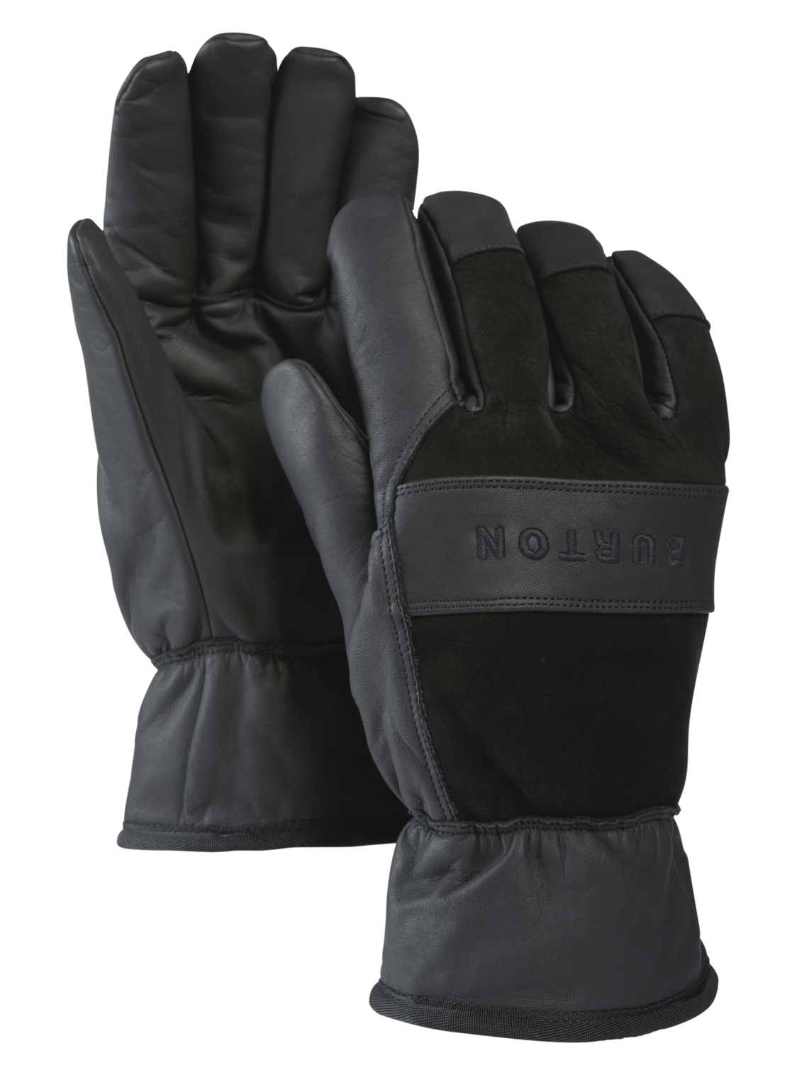 Men's Lifty Leather Gloves - True Black