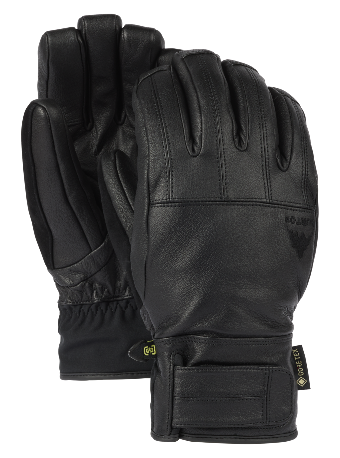 Men's Gondy GORE-TEX Leather Gloves - True Black