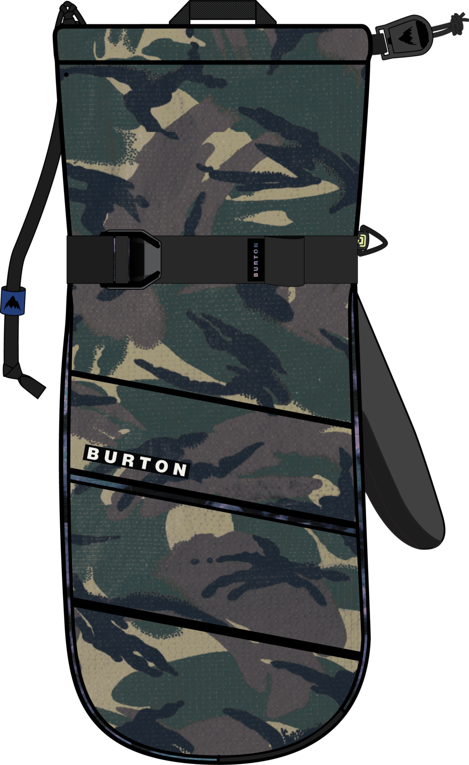 Men's Profile Mittens - Seersucker Camo