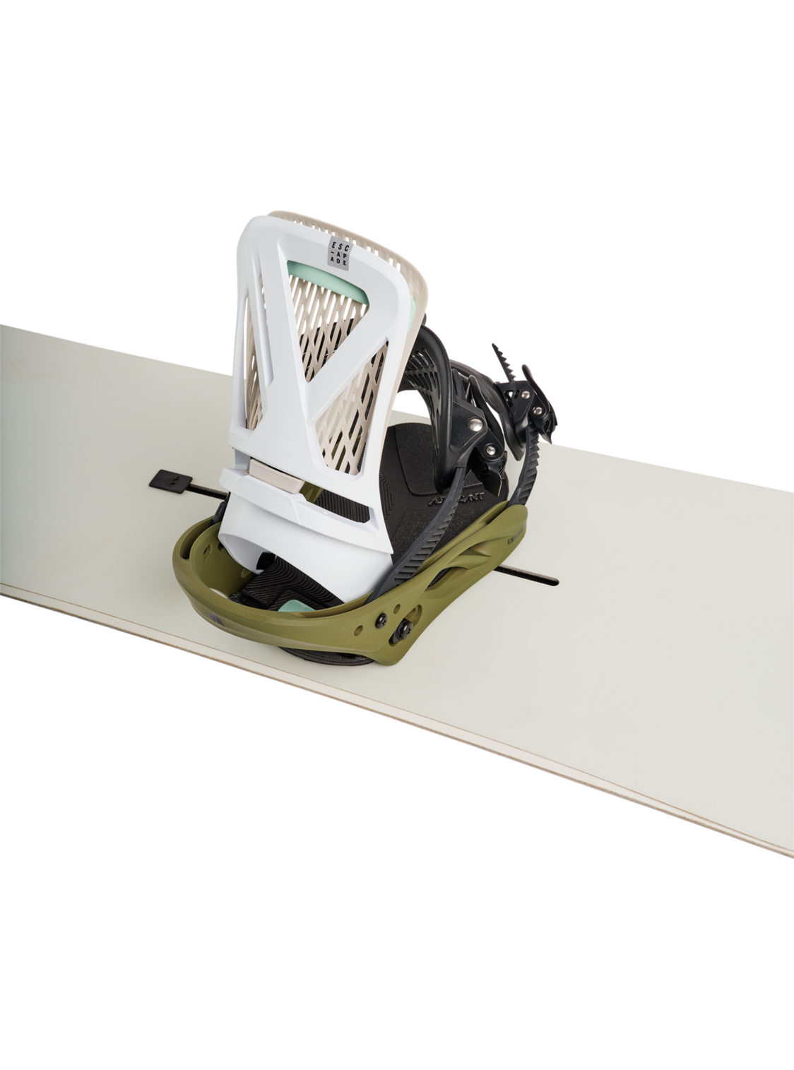 Women's Escapade Re:Flex Snowboard Bindings - White/Dried Moss