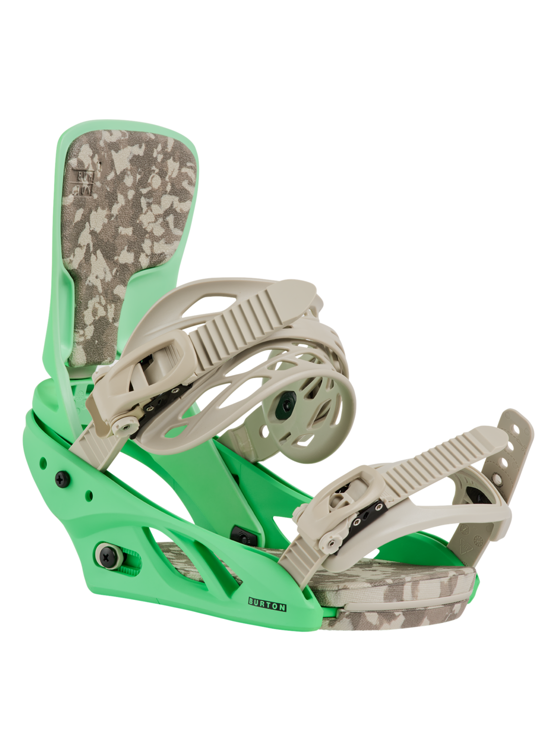 Women's Lexa Re:Flex Snowboard Bindings - Green Voltage