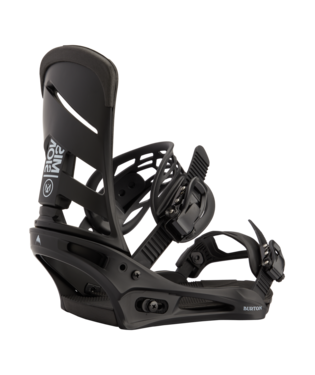 Men's Mission Re:Flex Snowboard Bindings - Black