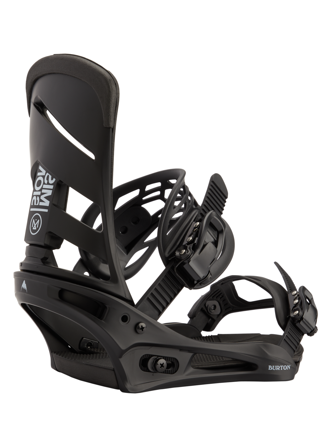 Men's Mission Re:Flex Snowboard Bindings - Black