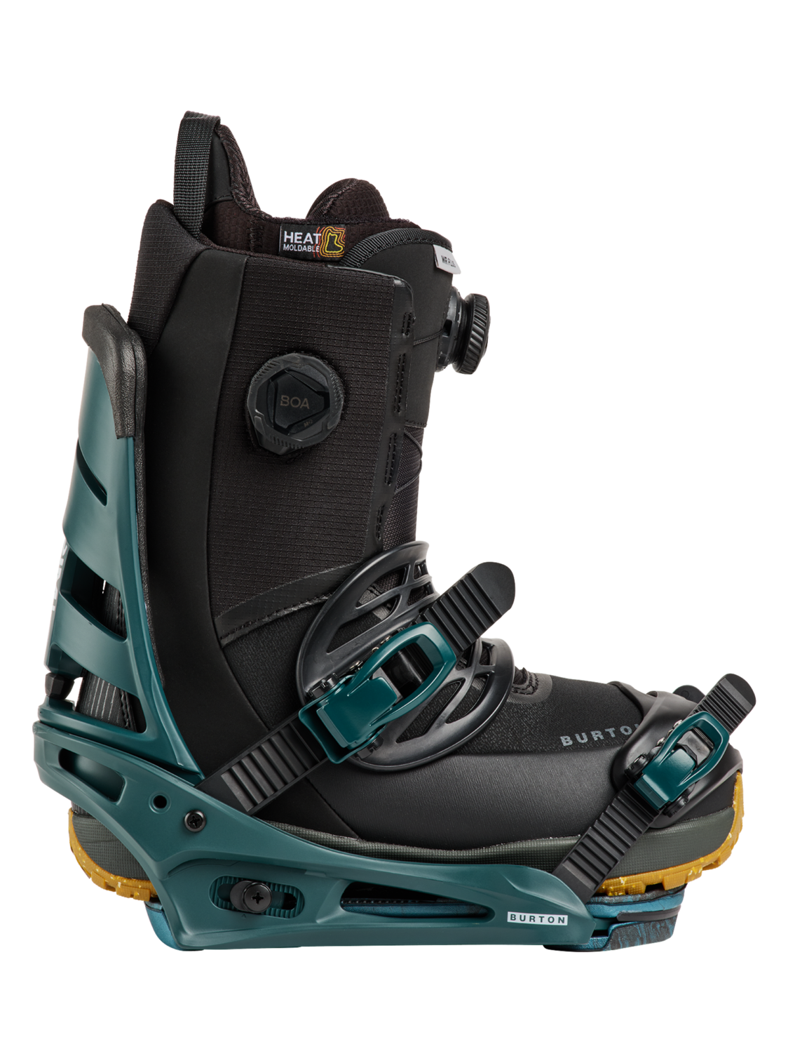 Men's Mission Re:Flex Snowboard Bindings - Atlantic Teal