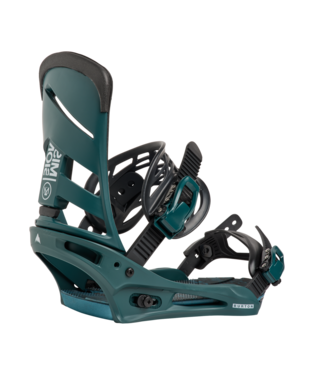 Men's Mission Re:Flex Snowboard Bindings - Atlantic Teal