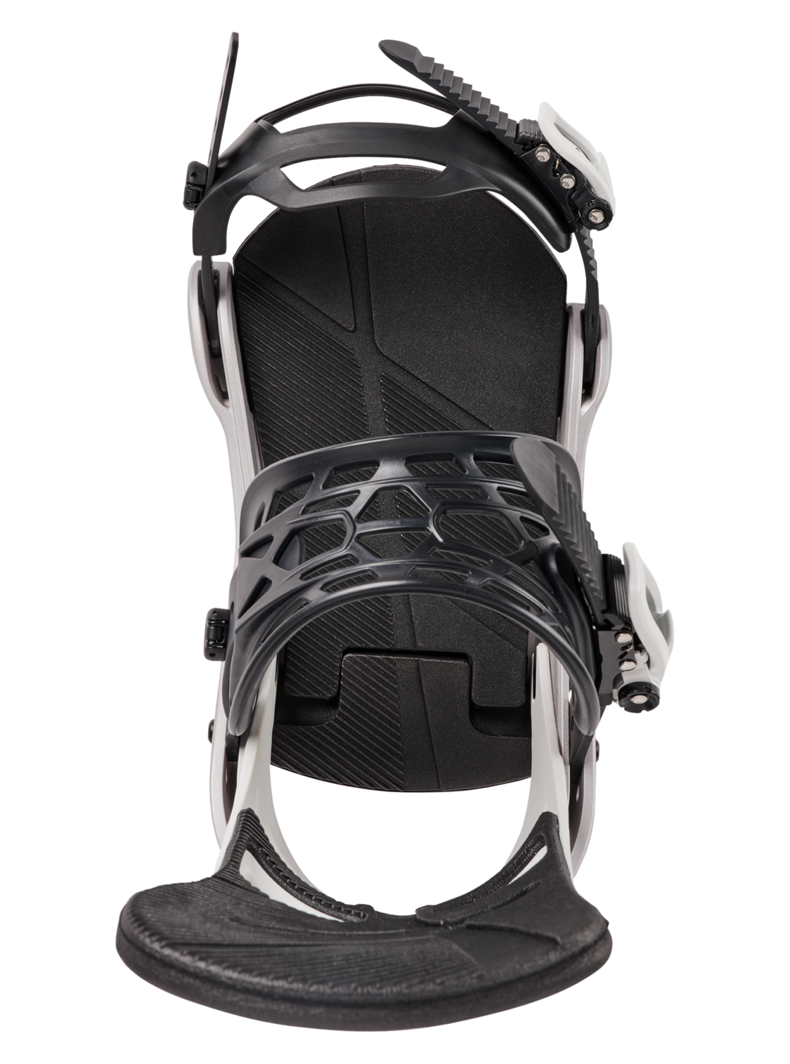 Men's Mission Re:Flex Snowboard Bindings - White/Silver