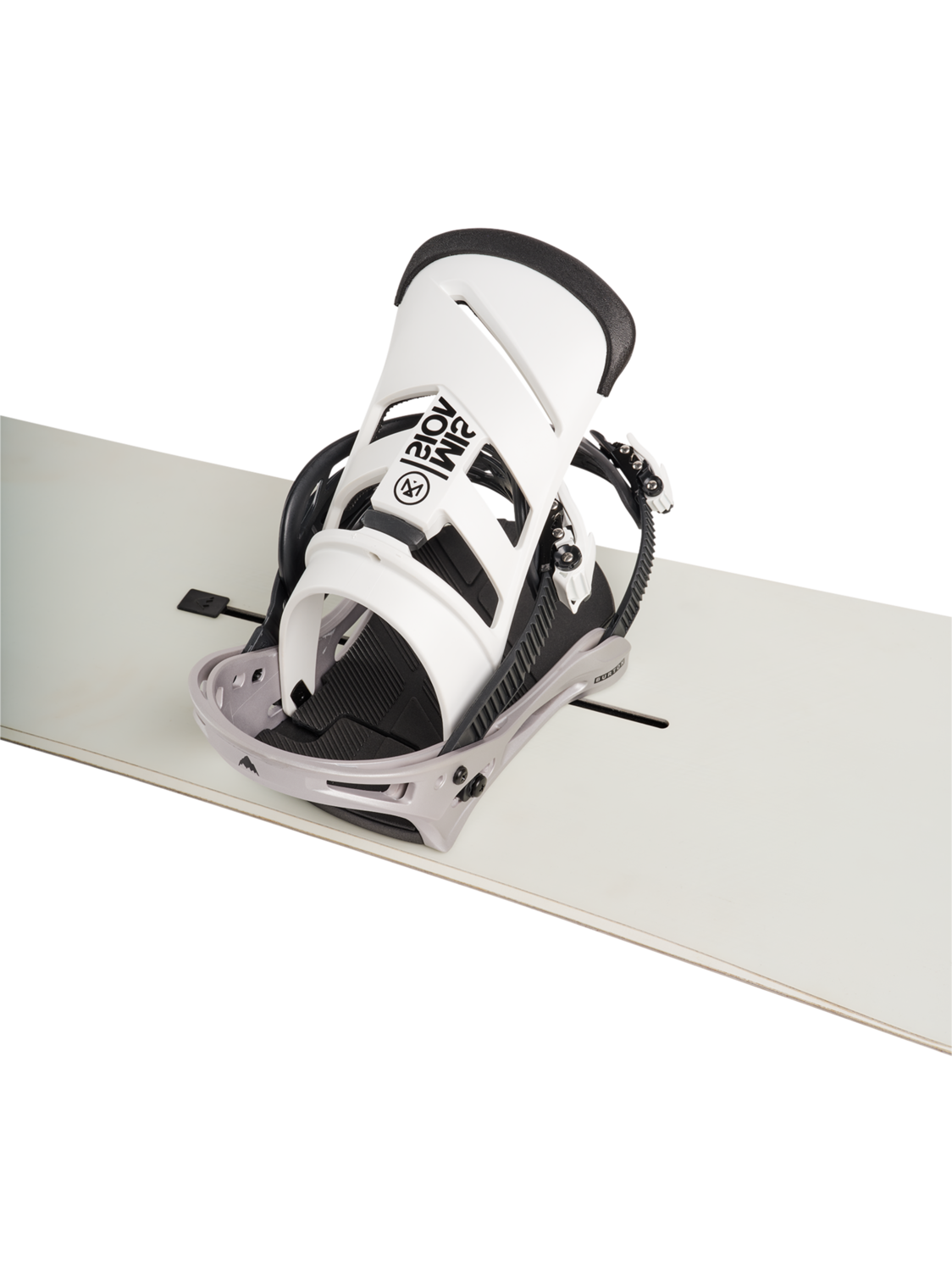 Men's Mission Re:Flex Snowboard Bindings - White/Silver