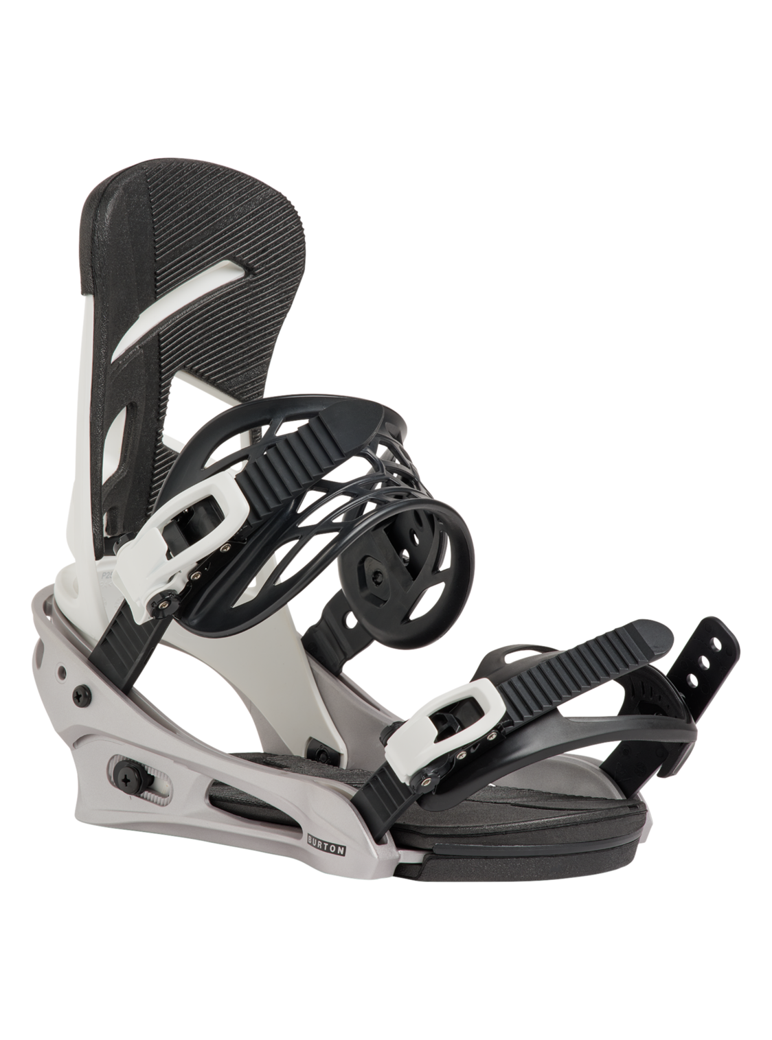 Men's Mission Re:Flex Snowboard Bindings - White/Silver