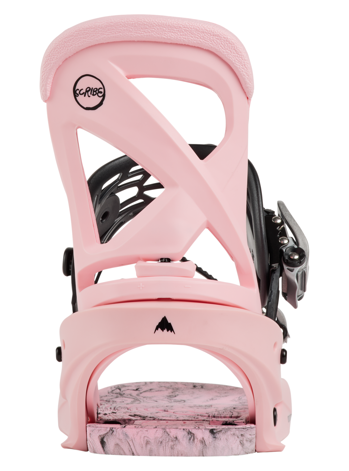 Women's Scribe Re:Flex Snowboard Bindings - PINK