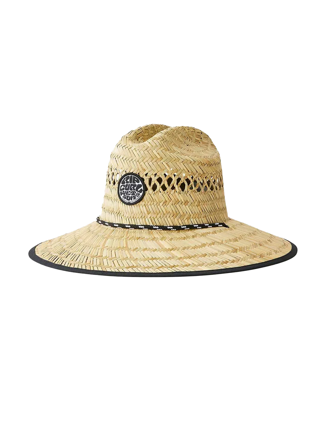 RIP CURL HEADWEAR LOGO STRAW HAT NATURAL