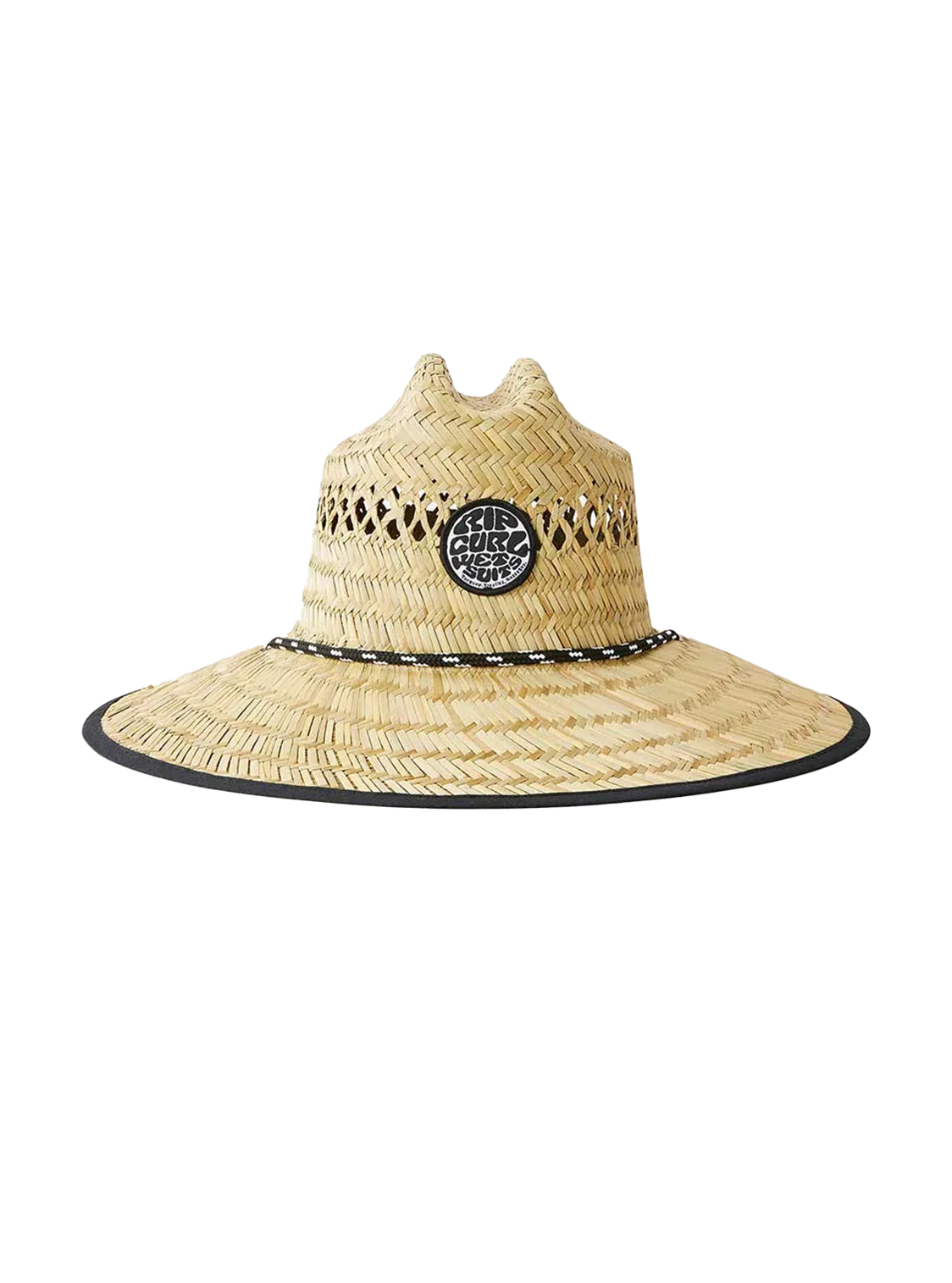 RIP CURL HEADWEAR LOGO STRAW HAT NATURAL