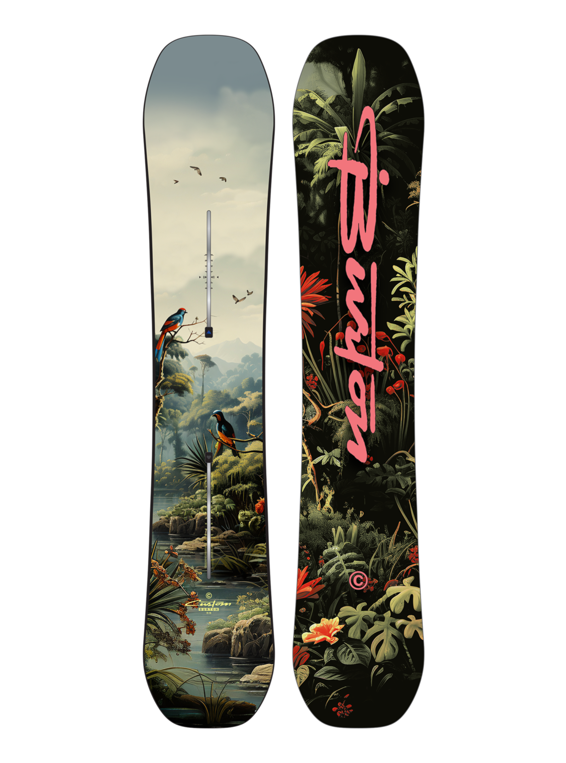 Men's Custom Camber Snowboard - JUNGLE