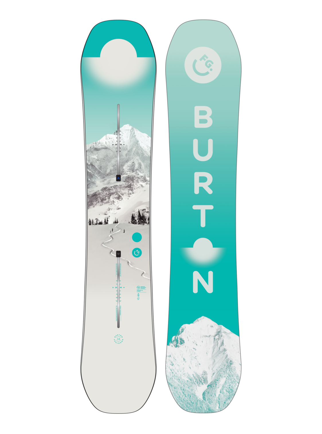 Women's Feelgood Flying V Snowboard - First Tracks