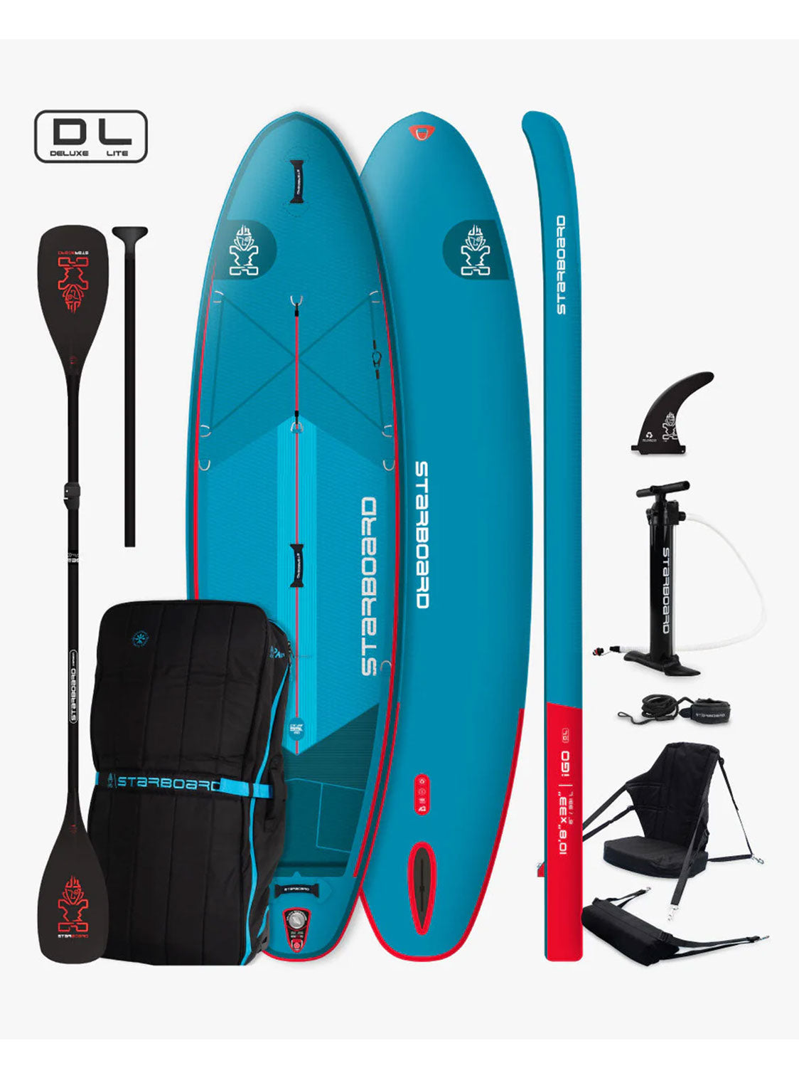 Deska pompowana SUP-Starboard-2025 iGO Lite + Kajak