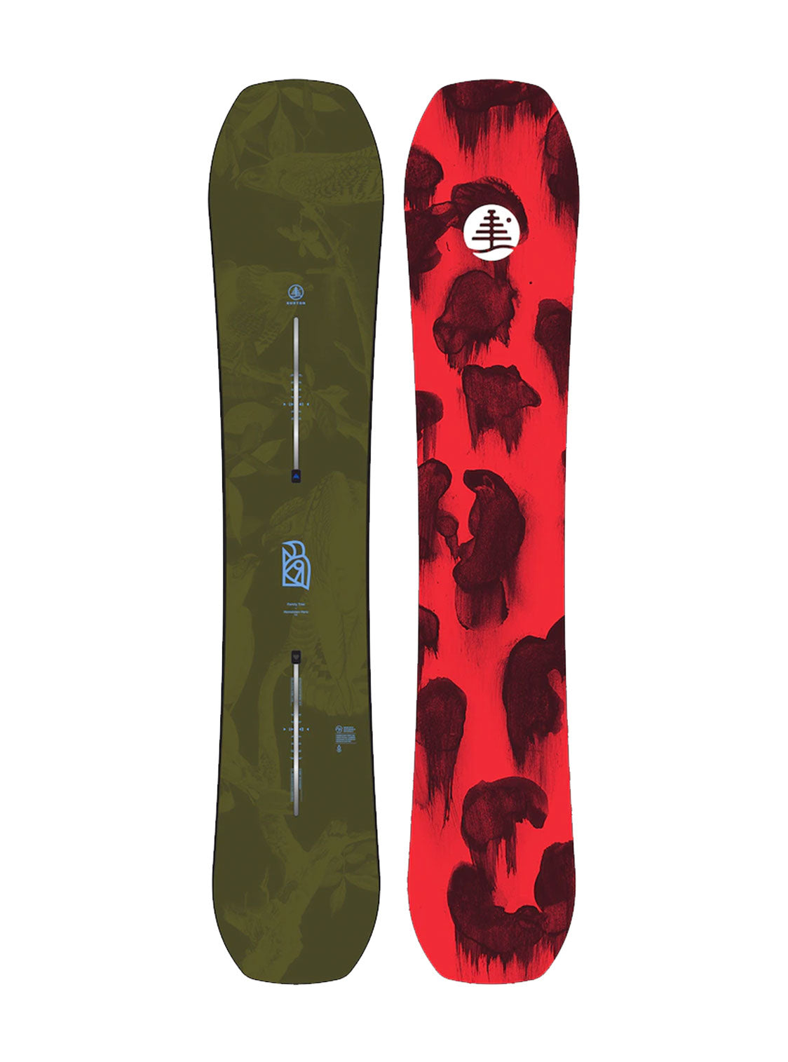 Burton Family Tree Hometown Hero Camber Snowboard