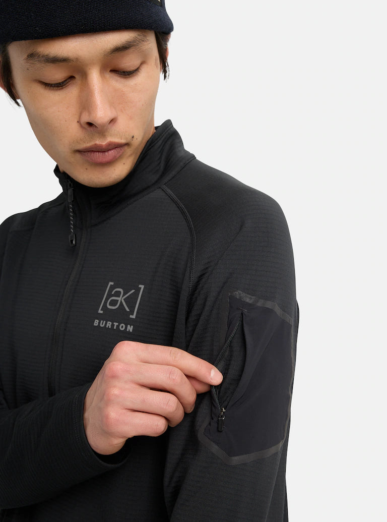 Bluza Men's Burton [ak]® Helium Grid Half-Zip Fleece