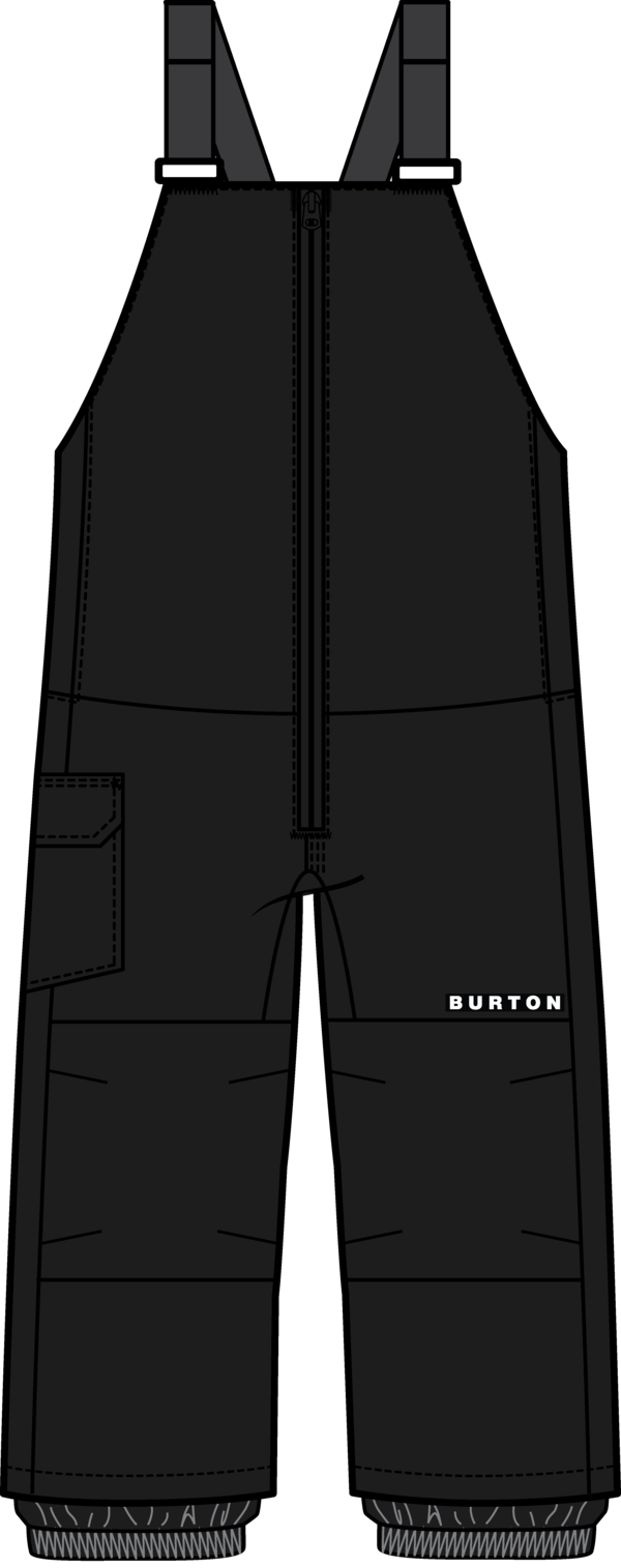 Toddlers' Maven 2L Bib Pants - True Black