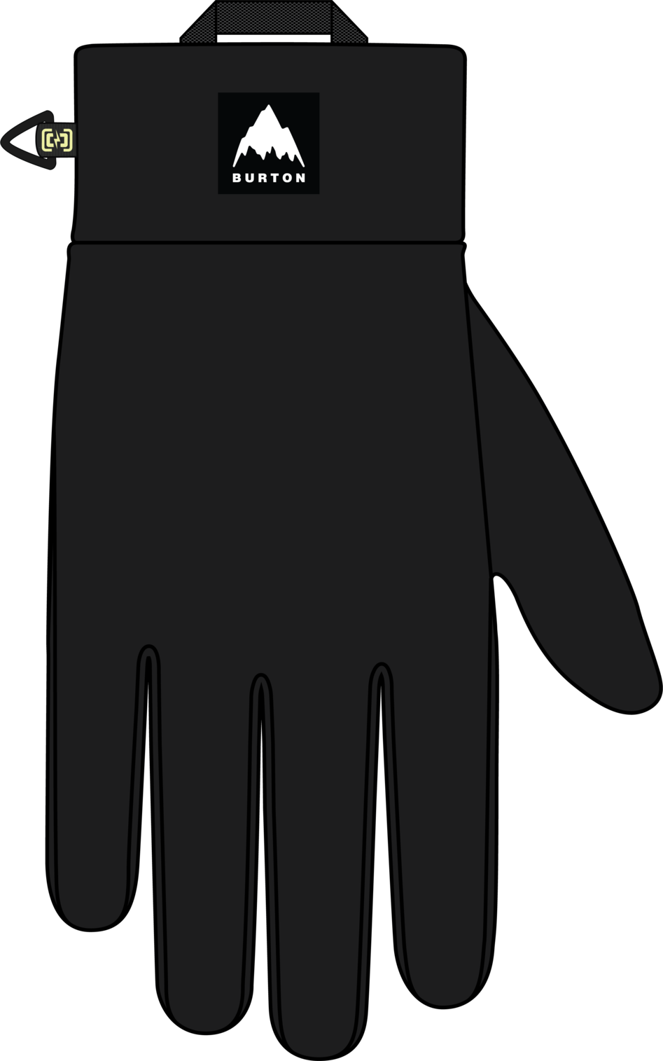 Screen Grab® Glove Liners - True Black