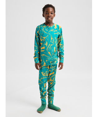 Kids' Lightweight Base Layer Set - Liquid Gold