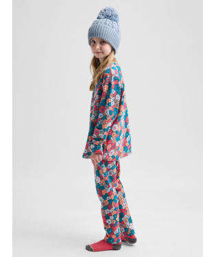 Kids' Fleece Base Layer Set - Pop Floral